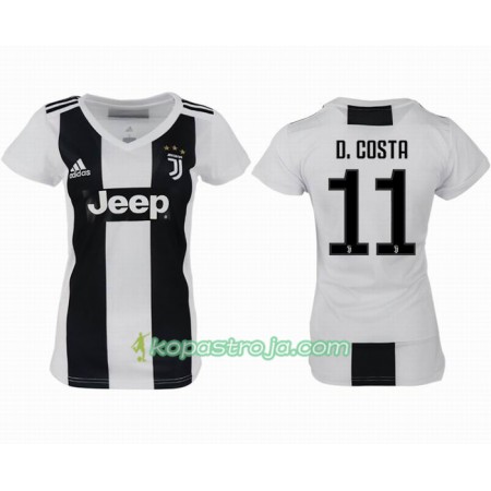 Billiga Fotbollströjor Juventus D.COSTA 11 Dam Hemma tröja 2018/19 Kortärmad